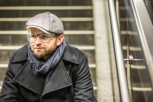 Christian in der Kölner U-Bahn, von Lars Gehrlein