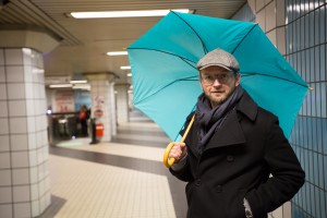 Christian in der Kölner U-Bahn, von Lars Gehrlein